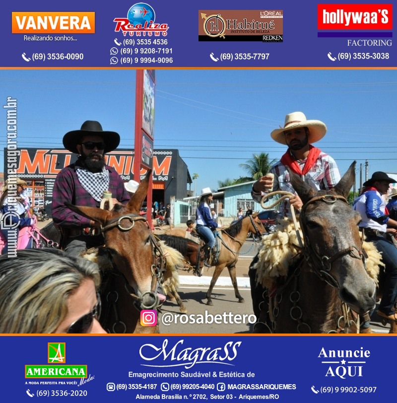 VAMOS LEMBRAR – EXPOARI 2013 - Cavalgada & Galera & Abertura & Equipe 7 Boi - DIA