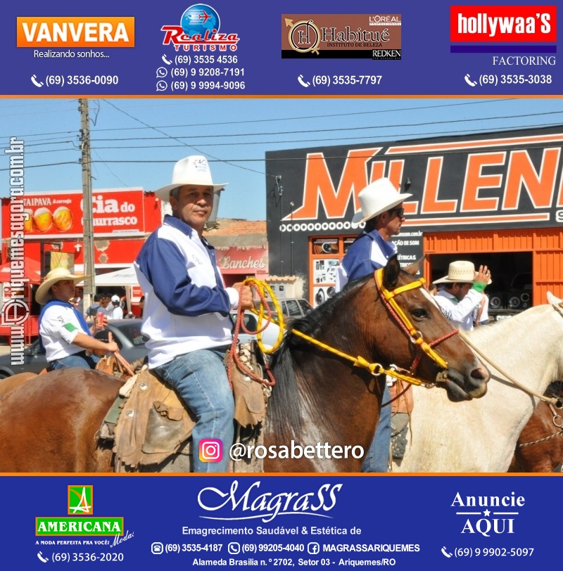 VAMOS LEMBRAR – EXPOARI 2013 - Cavalgada & Galera & Abertura & Equipe 7 Boi - DIA