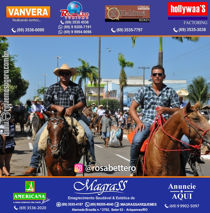 VAMOS LEMBRAR – EXPOARI 2013 - Cavalgada & Galera & Abertura & Equipe 7 Boi - DIA