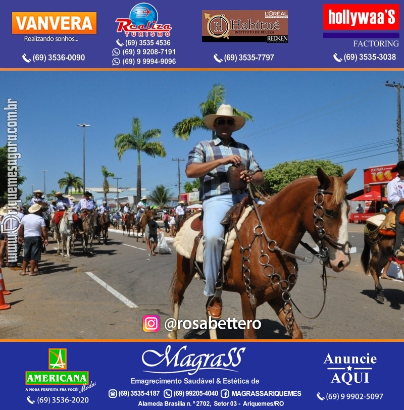 VAMOS LEMBRAR – EXPOARI 2013 - Cavalgada & Galera & Abertura & Equipe 7 Boi - DIA