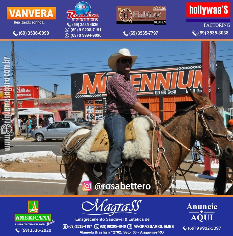 VAMOS LEMBRAR – EXPOARI 2013 - Cavalgada & Galera & Abertura & Equipe 7 Boi - DIA