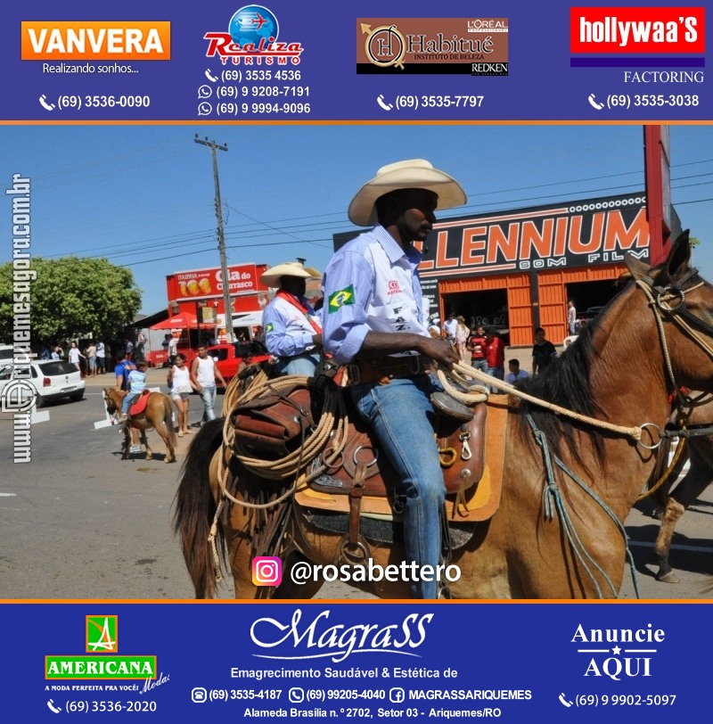 VAMOS LEMBRAR – EXPOARI 2013 - Cavalgada & Galera & Abertura & Equipe 7 Boi - DIA