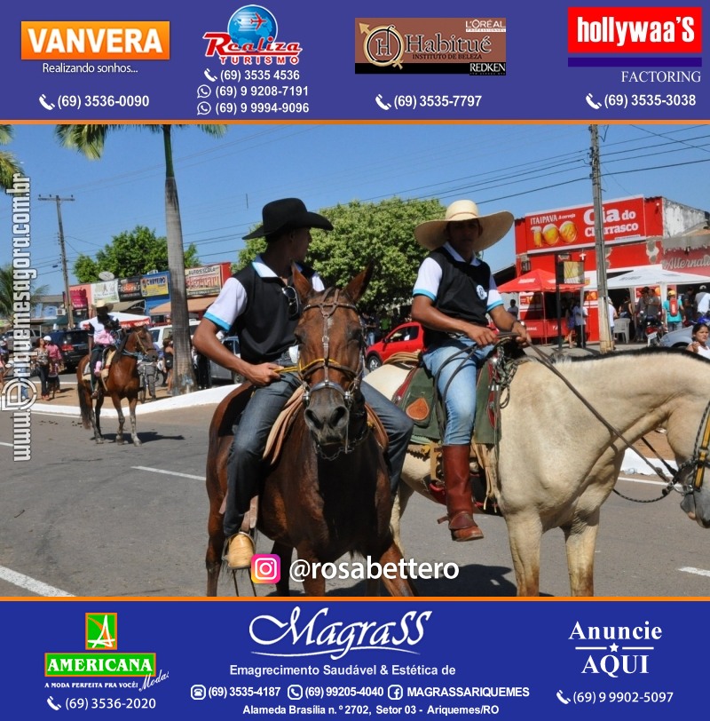 VAMOS LEMBRAR – EXPOARI 2013 - Cavalgada & Galera & Abertura & Equipe 7 Boi - DIA