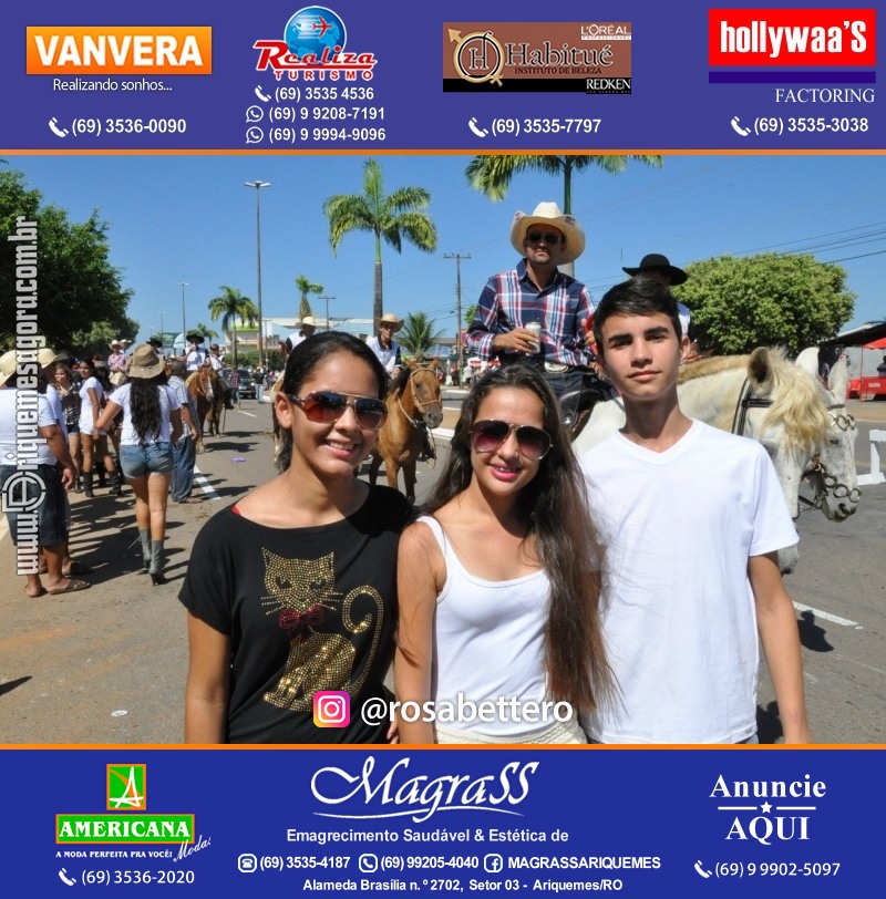 VAMOS LEMBRAR – EXPOARI 2013 - Cavalgada & Galera & Abertura & Equipe 7 Boi - DIA