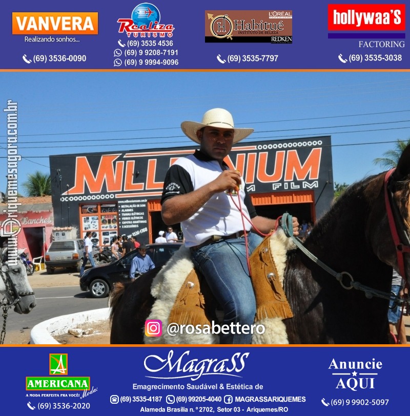 VAMOS LEMBRAR – EXPOARI 2013 - Cavalgada & Galera & Abertura & Equipe 7 Boi - DIA