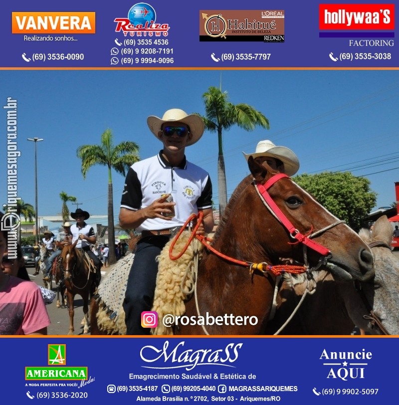 VAMOS LEMBRAR – EXPOARI 2013 - Cavalgada & Galera & Abertura & Equipe 7 Boi - DIA