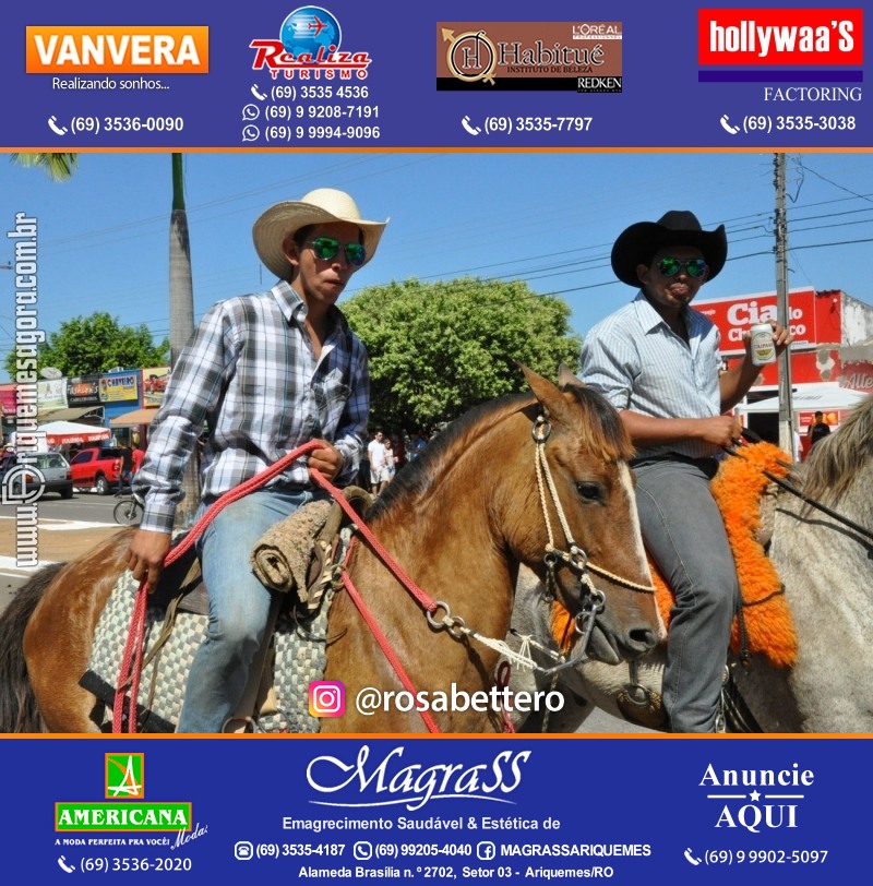 VAMOS LEMBRAR – EXPOARI 2013 - Cavalgada & Galera & Abertura & Equipe 7 Boi - DIA