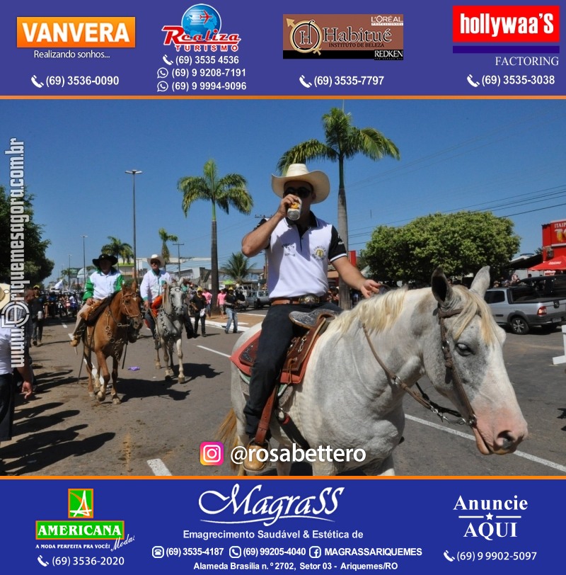 VAMOS LEMBRAR – EXPOARI 2013 - Cavalgada & Galera & Abertura & Equipe 7 Boi - DIA