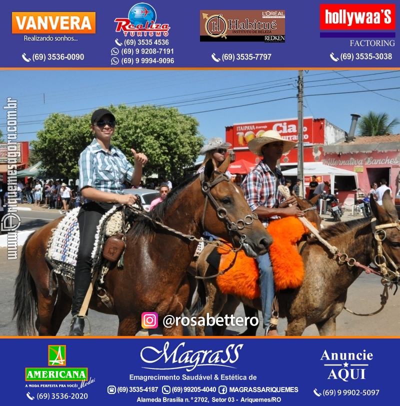VAMOS LEMBRAR – EXPOARI 2013 - Cavalgada & Galera & Abertura & Equipe 7 Boi - DIA