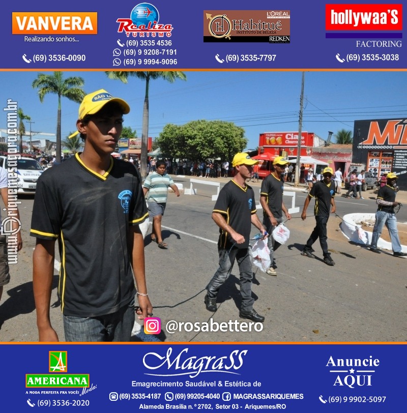 VAMOS LEMBRAR – EXPOARI 2013 - Cavalgada & Galera & Abertura & Equipe 7 Boi - DIA