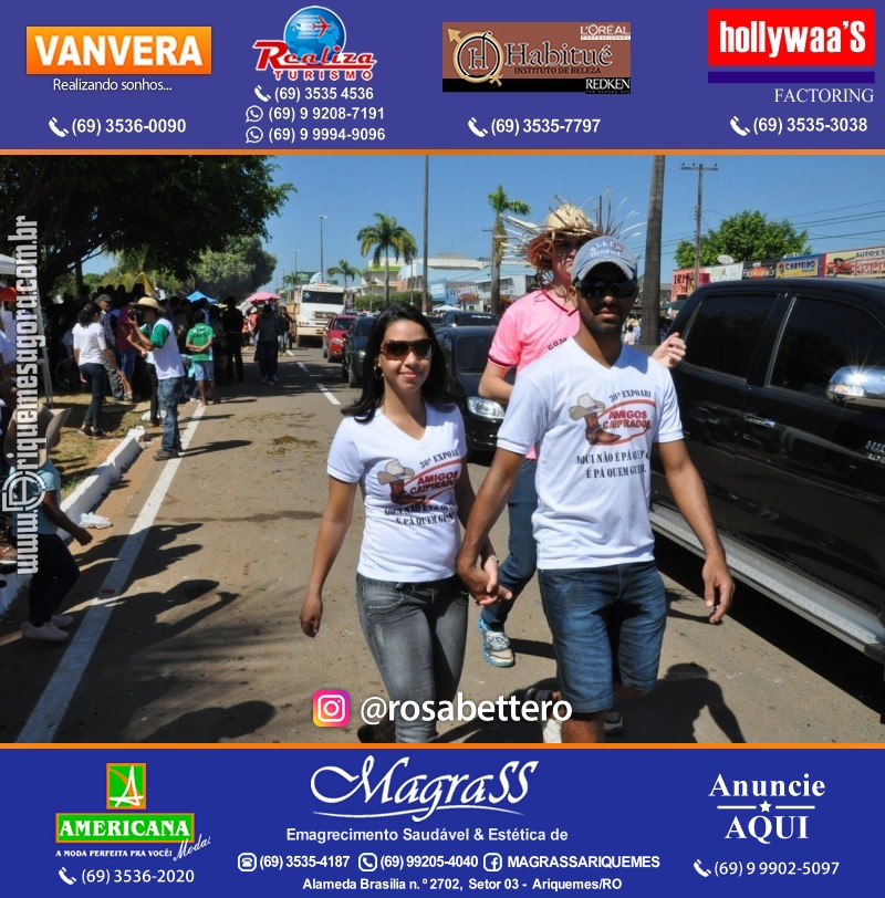 VAMOS LEMBRAR – EXPOARI 2013 - Cavalgada & Galera & Abertura & Equipe 7 Boi - DIA