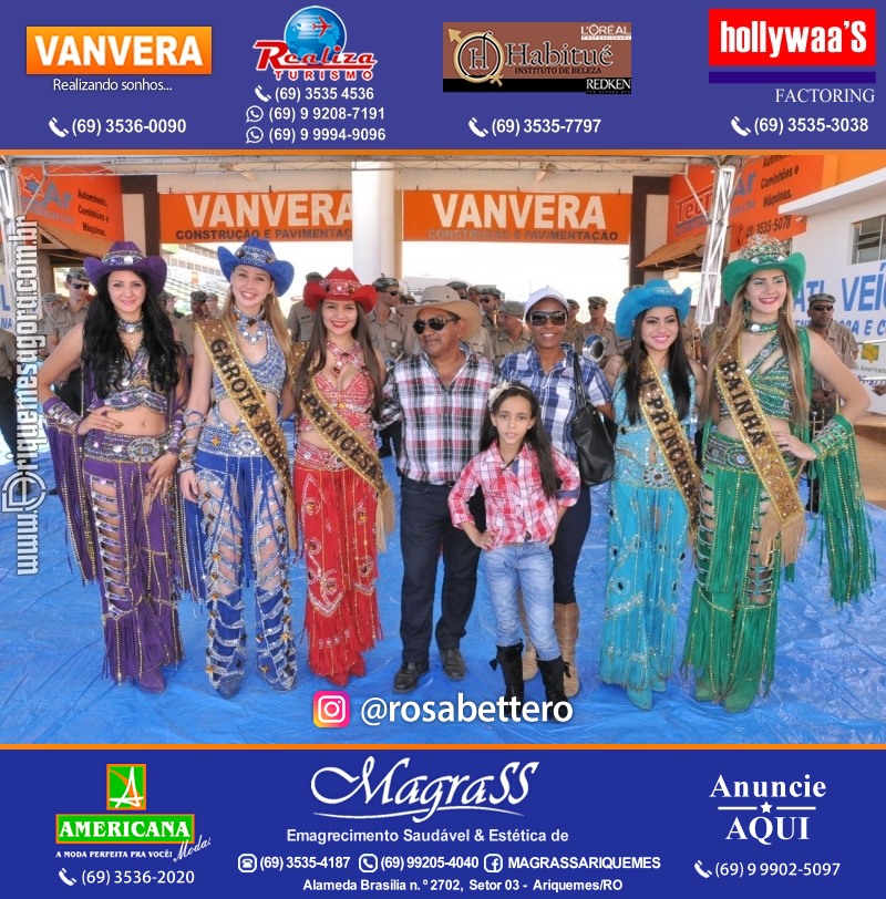VAMOS LEMBRAR – EXPOARI 2013 - Cavalgada & Galera & Abertura & Equipe 7 Boi - DIA
