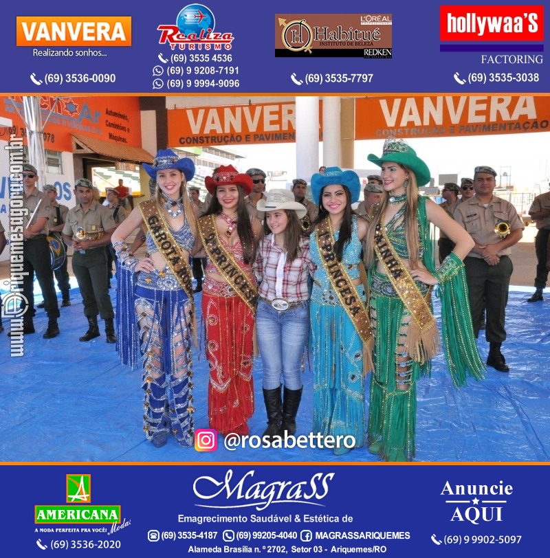VAMOS LEMBRAR – EXPOARI 2013 - Cavalgada & Galera & Abertura & Equipe 7 Boi - DIA