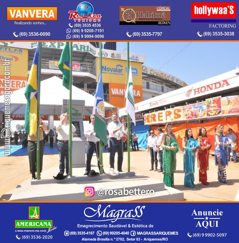 VAMOS LEMBRAR – EXPOARI 2013 - Cavalgada & Galera & Abertura & Equipe 7 Boi - DIA