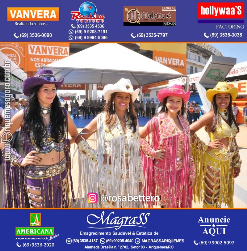 VAMOS LEMBRAR – EXPOARI 2013 - Cavalgada & Galera & Abertura & Equipe 7 Boi - DIA
