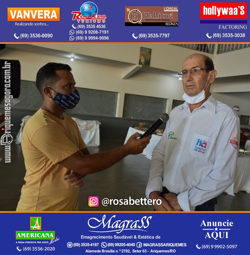 12º Leilão Direito de Viver em Ariquemes Rondônia - CAFÉ DO AMOR em prol do hospital do amor