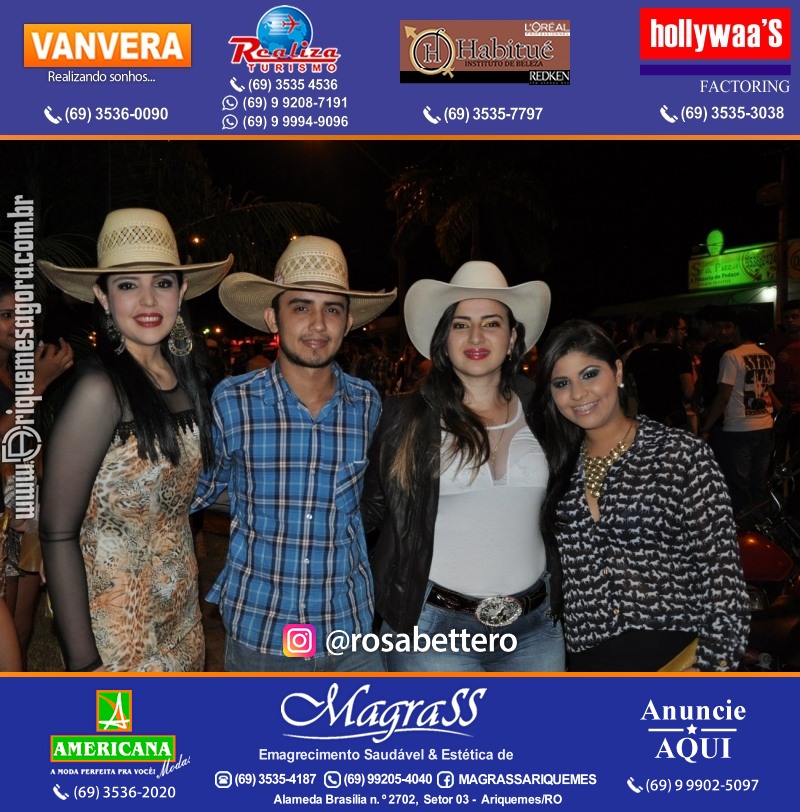 VAMOS LEMBRAR Cowboy Eletrônico 2014 na V8 Ariquemes