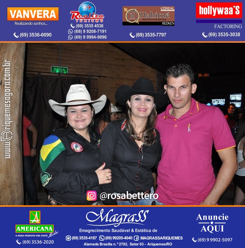 VAMOS LEMBRAR Cowboy Eletrônico 2014 na V8 Ariquemes