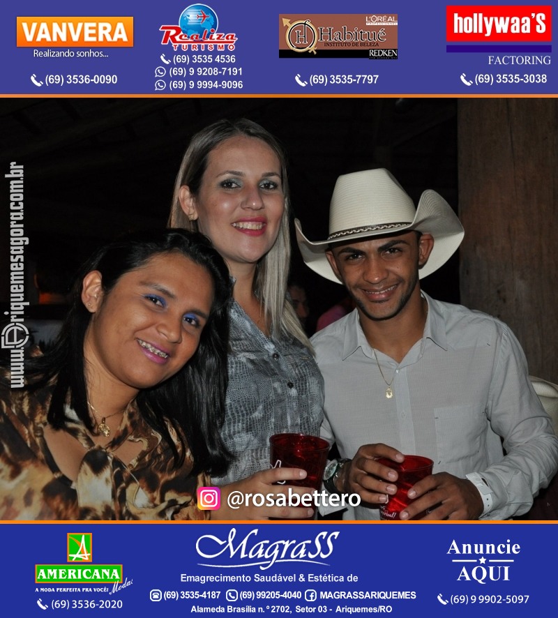 VAMOS LEMBRAR Cowboy Eletrônico 2014 na V8 Ariquemes