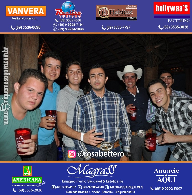 VAMOS LEMBRAR Cowboy Eletrônico 2014 na V8 Ariquemes