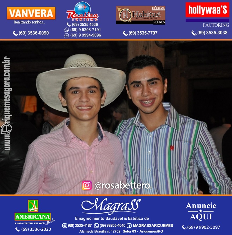 VAMOS LEMBRAR Cowboy Eletrônico 2014 na V8 Ariquemes