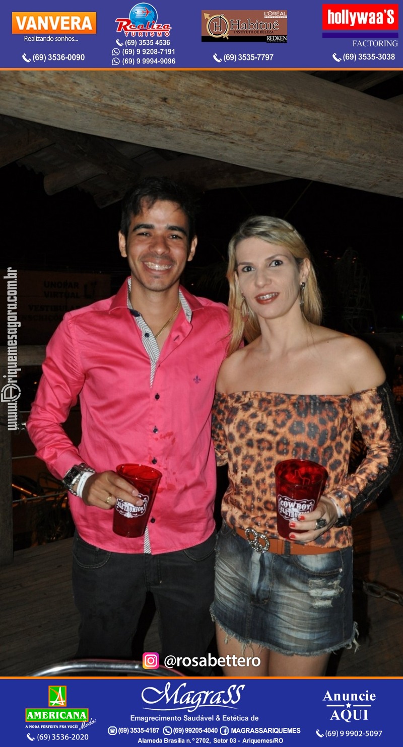 VAMOS LEMBRAR Cowboy Eletrônico 2014 na V8 Ariquemes