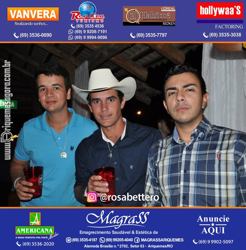 VAMOS LEMBRAR Cowboy Eletrônico 2014 na V8 Ariquemes
