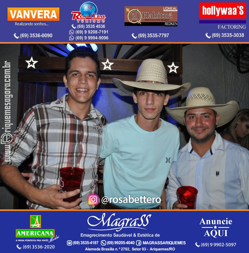 VAMOS LEMBRAR Cowboy Eletrônico 2014 na V8 Ariquemes