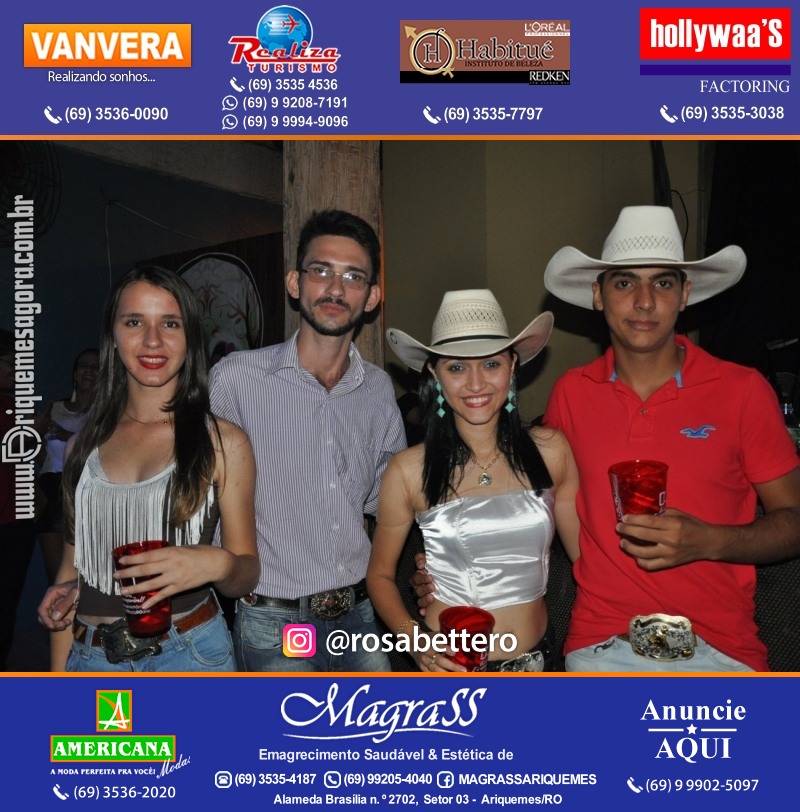VAMOS LEMBRAR Cowboy Eletrônico 2014 na V8 Ariquemes