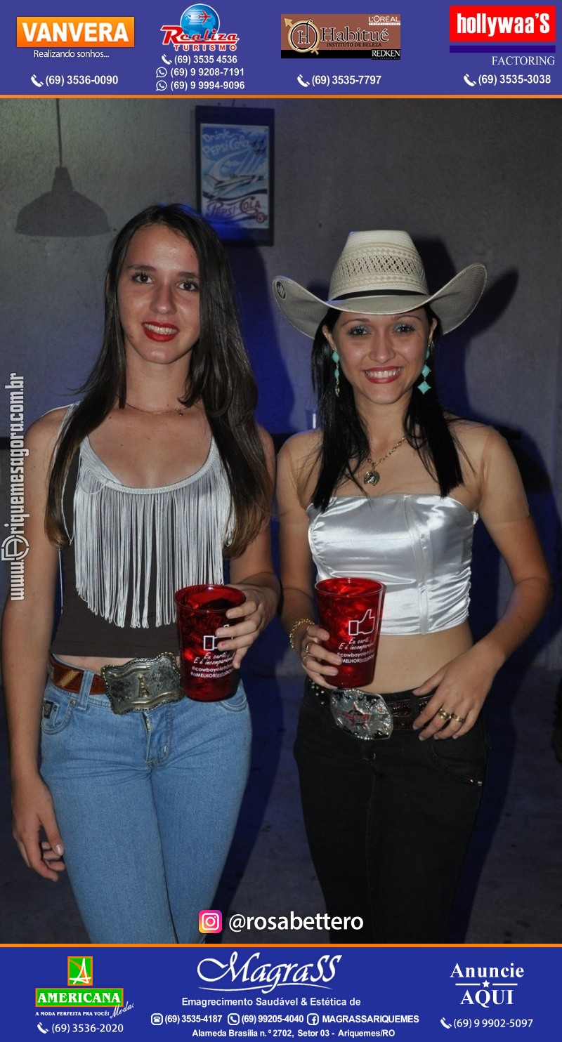 VAMOS LEMBRAR Cowboy Eletrônico 2014 na V8 Ariquemes
