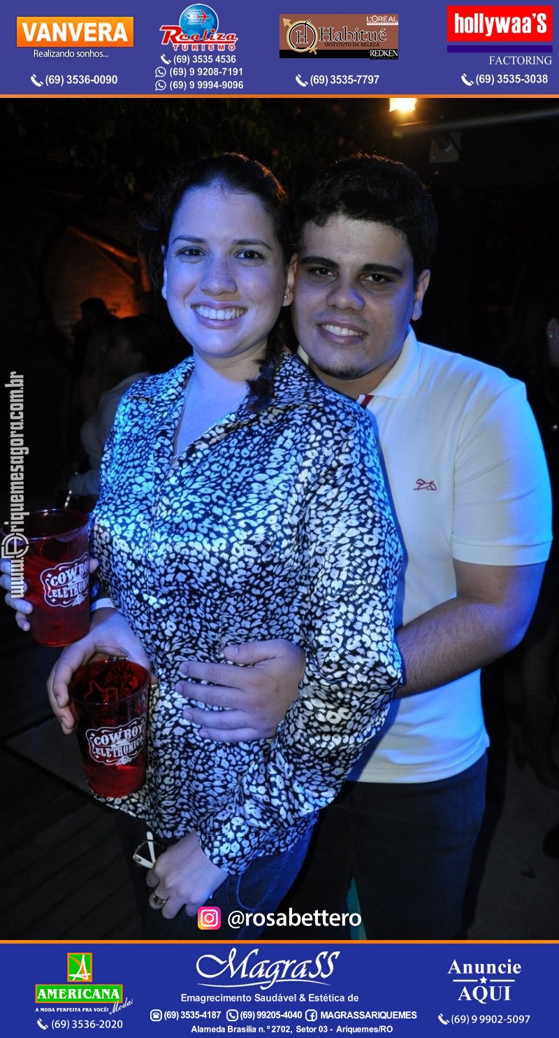 VAMOS LEMBRAR Cowboy Eletrônico 2014 na V8 Ariquemes
