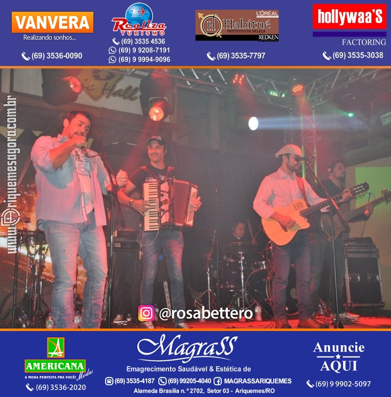 VAMOS LEMBRAR Cowboy Eletrônico 2014 na V8 Ariquemes