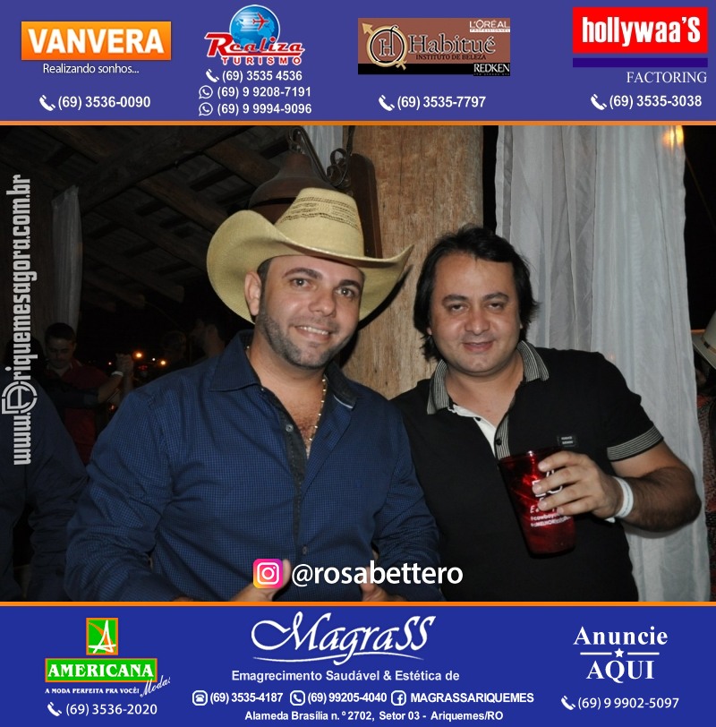 VAMOS LEMBRAR Cowboy Eletrônico 2014 na V8 Ariquemes