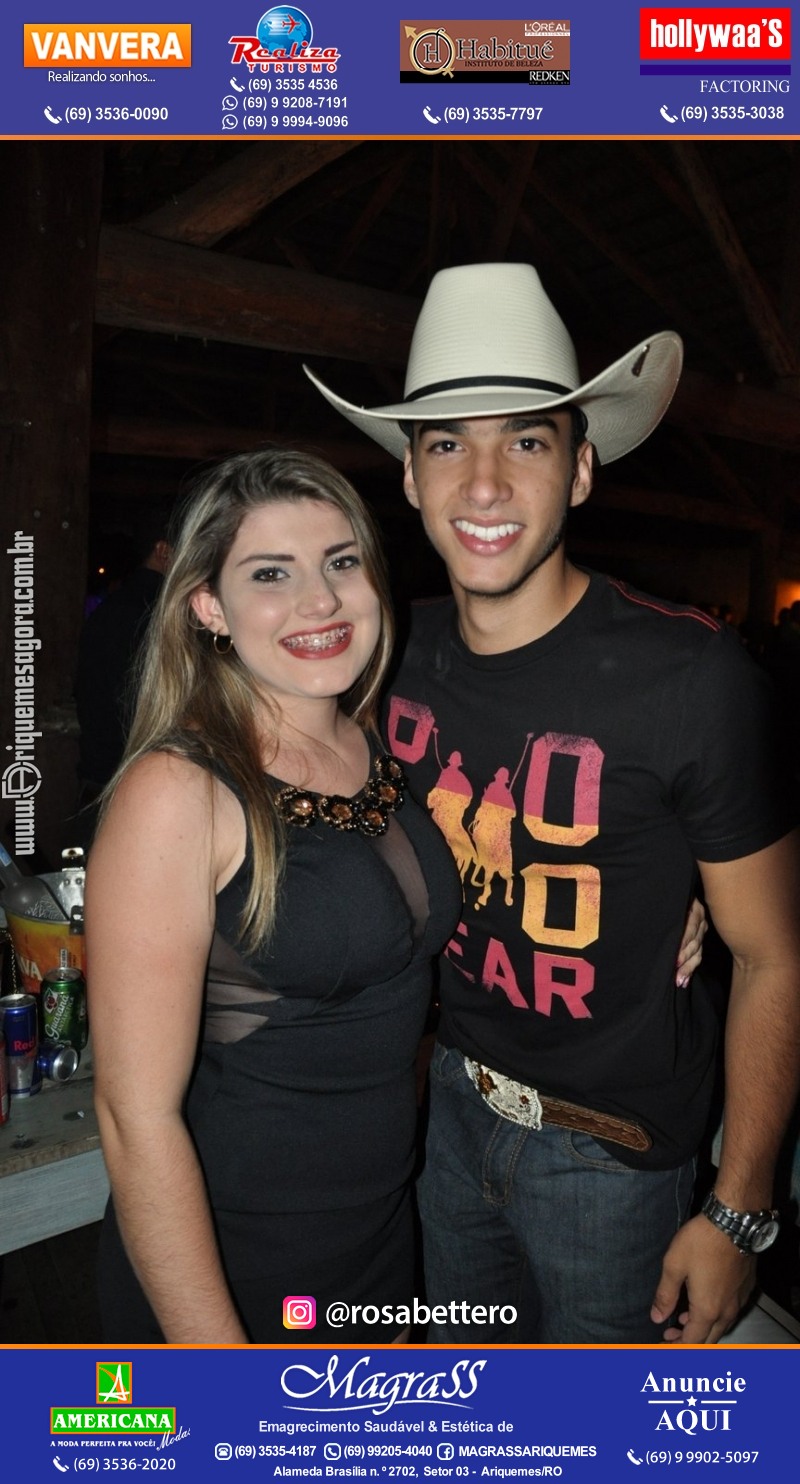 VAMOS LEMBRAR Cowboy Eletrônico 2014 na V8 Ariquemes