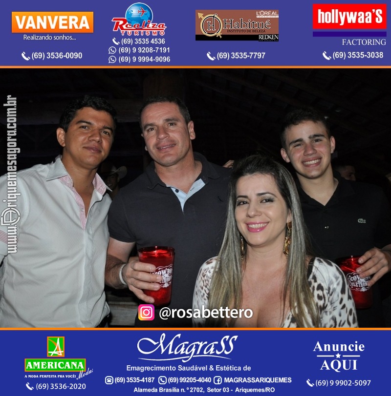 VAMOS LEMBRAR Cowboy Eletrônico 2014 na V8 Ariquemes