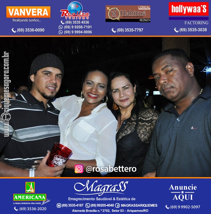 VAMOS LEMBRAR Cowboy Eletrônico 2014 na V8 Ariquemes