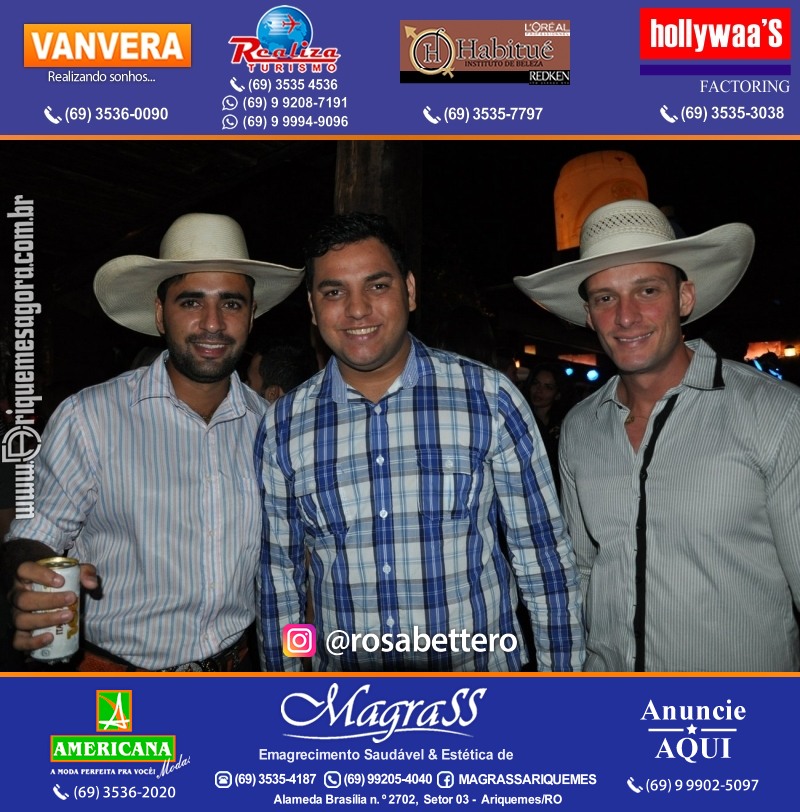 VAMOS LEMBRAR Cowboy Eletrônico 2014 na V8 Ariquemes