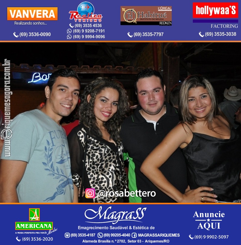 VAMOS LEMBRAR Cowboy Eletrônico 2014 na V8 Ariquemes