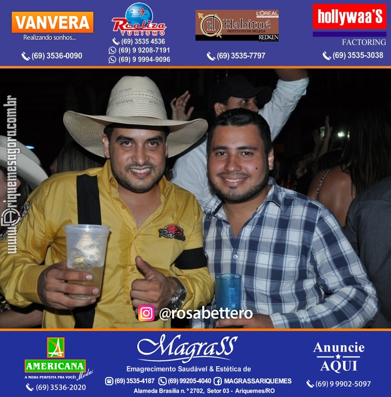VAMOS LEMBRAR Cowboy Eletrônico 2014 na V8 Ariquemes