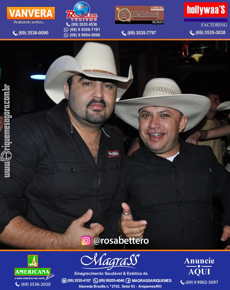 VAMOS LEMBRAR Cowboy Eletrônico 2014 na V8 Ariquemes