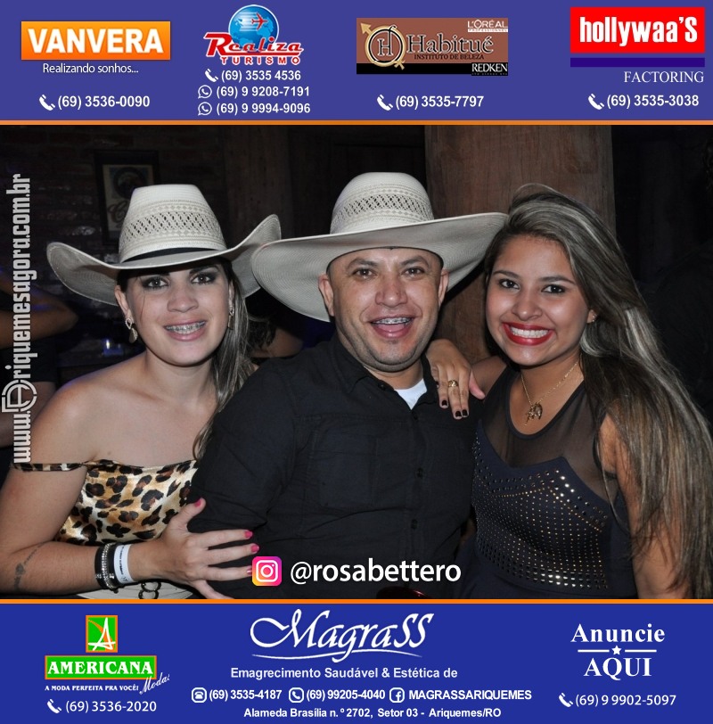 VAMOS LEMBRAR Cowboy Eletrônico 2014 na V8 Ariquemes