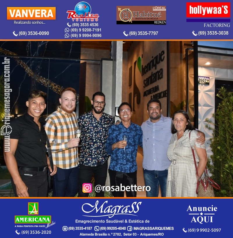 Aniversário 01 ano Escritório de Henrique Santana Arquitetura & Interiores em Ariquemes Rondônia