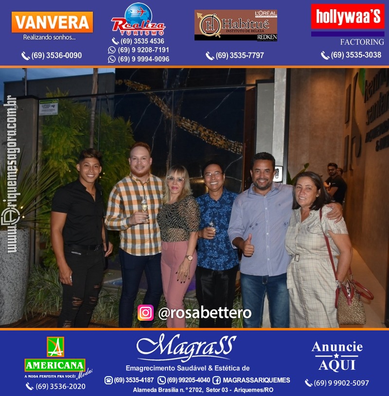 Aniversário 01 ano Escritório de Henrique Santana Arquitetura & Interiores em Ariquemes Rondônia