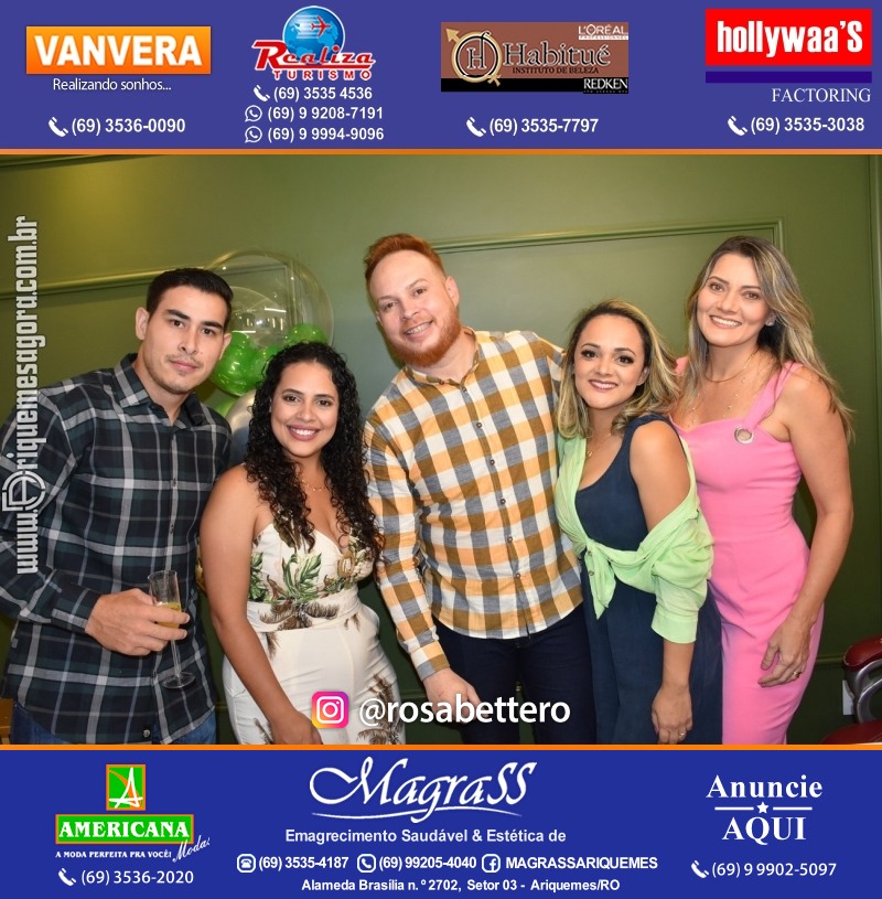 Aniversário 01 ano Escritório de Henrique Santana Arquitetura & Interiores em Ariquemes Rondônia