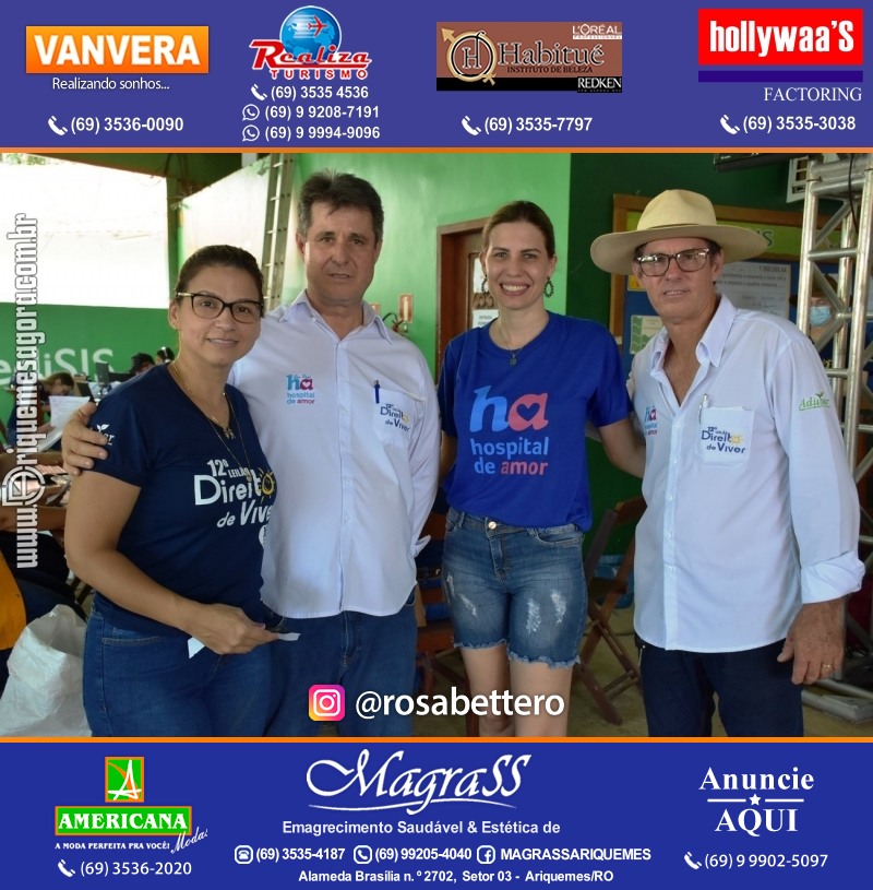 12º Leilão Direito de Viver em Ariquemes em Prol Hospital do amor de Rondônia