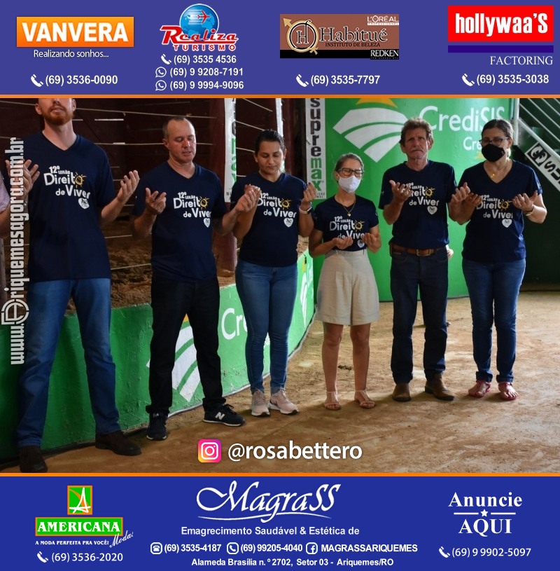 12º Leilão Direito de Viver em Ariquemes em Prol Hospital do amor de Rondônia