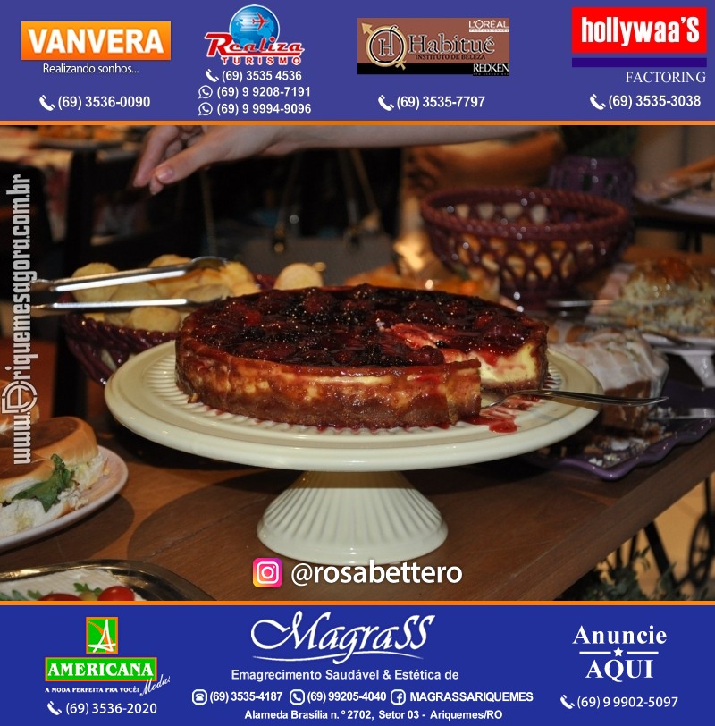 Aniversário Débora Anjos na Garapeira Gastronomia Ariquemes