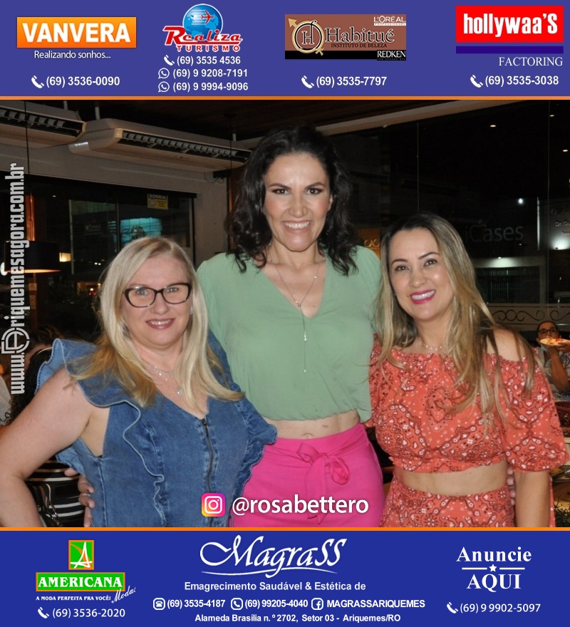 Aniversário Débora Anjos na Garapeira Gastronomia Ariquemes