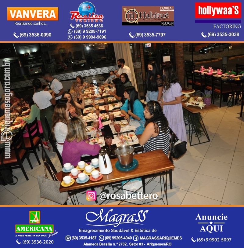 Aniversário Débora Anjos na Garapeira Gastronomia Ariquemes