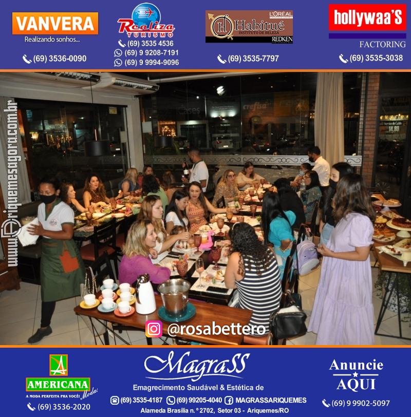 Aniversário Débora Anjos na Garapeira Gastronomia Ariquemes